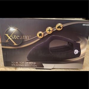 Xsteamer steamer- light as a paper plate. Brand new - never used - still in box